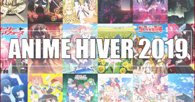 Les animés de l’hiver 2018 / 2019