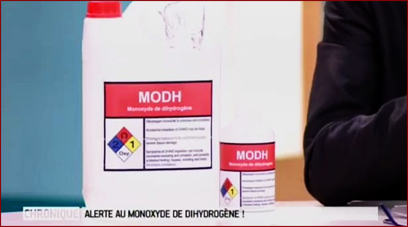 Le monoxyde de dihydrogène