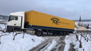 Un routier divague tout nu dans les vignes de Chamery