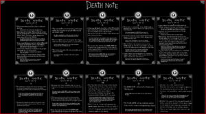 Connais-tu les règles d'utilisation du Death Note ?