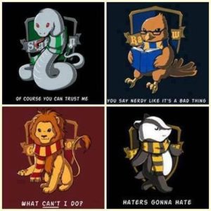 Pour quelle maison de Poudlard es-tu fait(e) ?