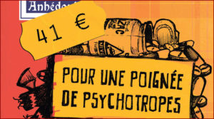 41 euros, pour une poignée de psychotropes - Davy Mourier