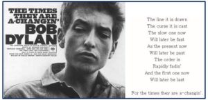 Bob Dylan - The Times They Are A Changin'