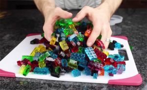 [Bonbons] Faire des bonbons gélifiés en forme de Lego !
