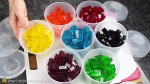 [Bonbons] Faire des bonbons gélifiés en forme de Lego !