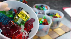 [Bonbons] Faire des bonbons gélifiés en forme de Lego