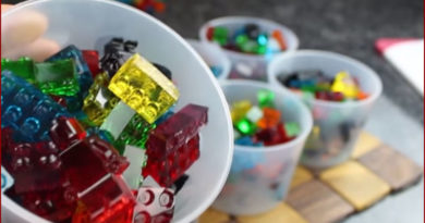 [Bonbons] Faire des bonbons gélifiés en forme de Lego !