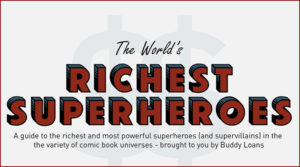 Quel est le super héros le plus riche ??