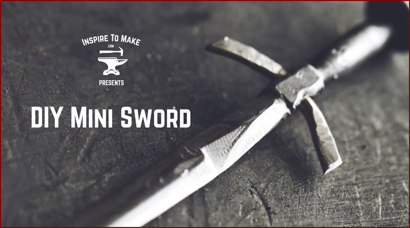 Transformer un clou en mini épée