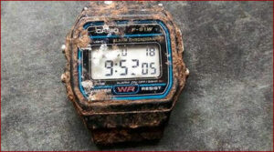 Après 20 ans sous terre, cette montre Casio fonctionne toujours