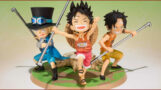 Figuarts ZERO - Luffy, Ace, Sabo - Gikyoudai no Yakusoku - (One Piece)