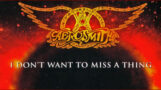 [Aerosmith] I Don't Want to Miss a Thing