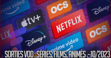 Sorties sur les plateformes de streaming pour octobre 2023