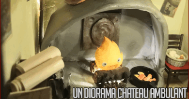 Un diorama Château Ambulant