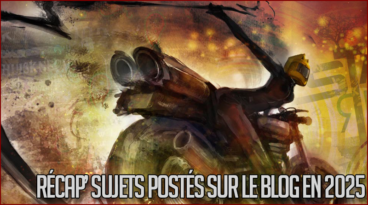 Bonne et Heureuse année 2026 à vous + Récap’ des sujets postés sur le blog en 2025